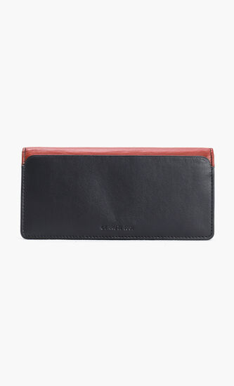 Mars Leather Long Wallet