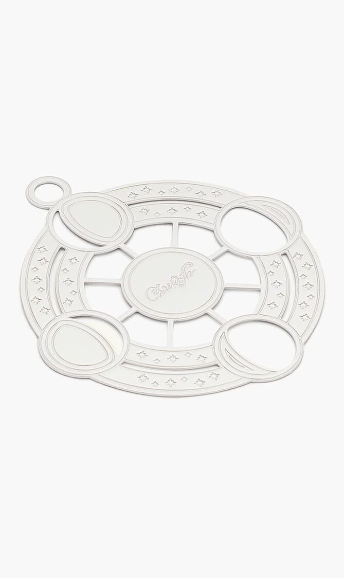 R&Atilde;&ordf;ve Cosmique Moon Phases Ornament no.2 Mini Silver Plated