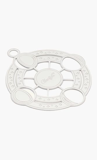 R&Atilde;&ordf;ve Cosmique Moon Phases Ornament no.2 Mini Silver Plated