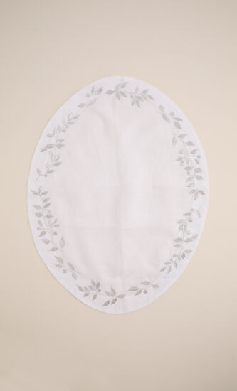 Lace Butterfly Oval Placemat