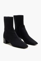 Stretch Ankle Boots