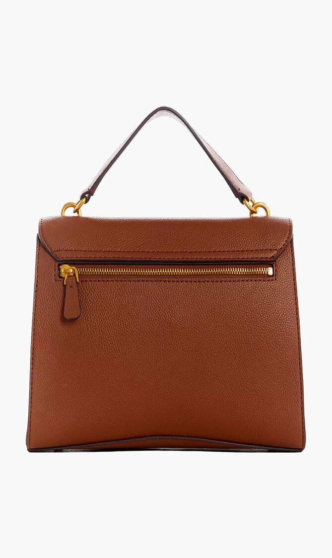 Zira Top Handle Flap Bag