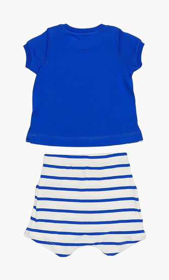 2-Piece Striped Baby Set