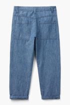 Linen Blend Chino Pants