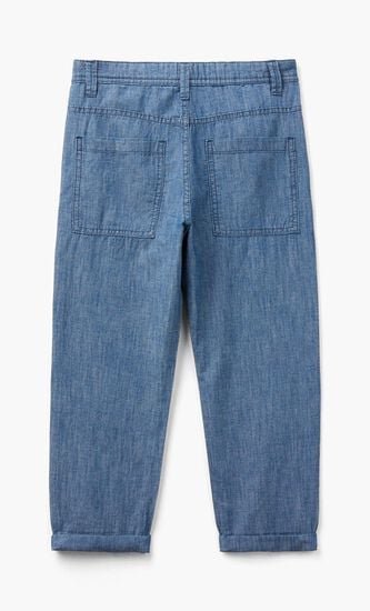 Linen Blend Chino Pants