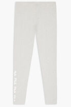 FAYE HIGH RISE LEGGINGS WITH PRINTED LOGO DETAIL
