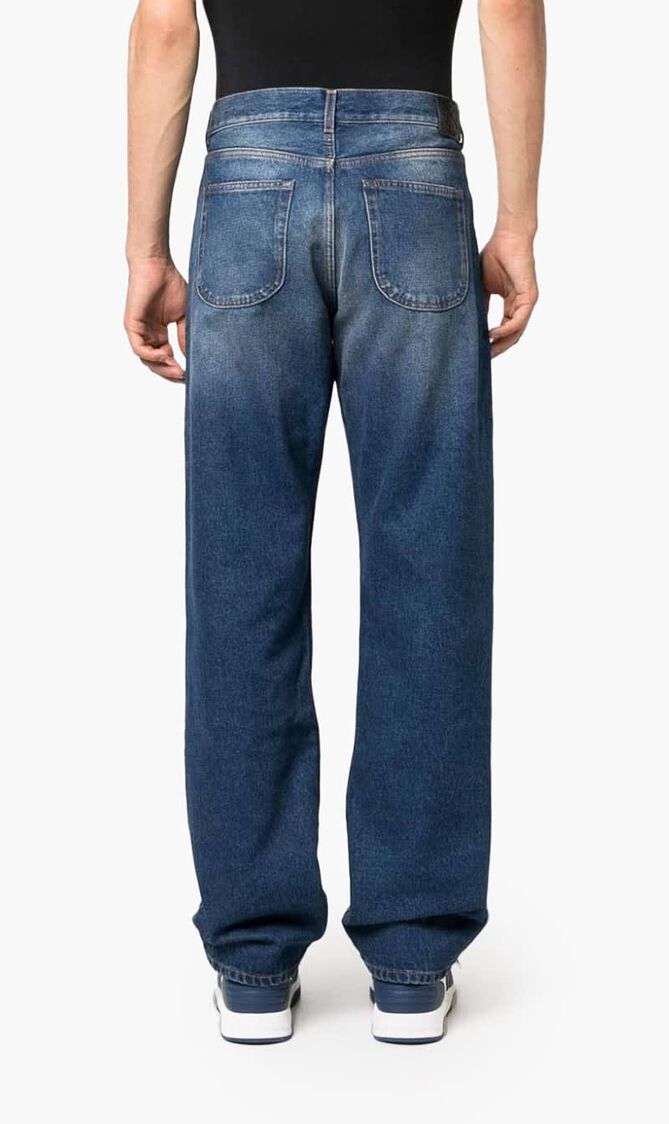 ARR TAB LOOSE JEANS MEDIUM BLUE NO COLOR