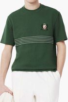 Embroidered Badge Pique T-shirt