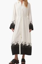 Charmer Lace Trim Midi Dress