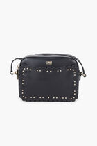 Leolace Leather Crossbody Bag