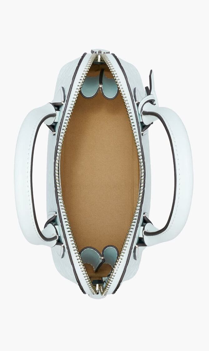 Mini T Monogram Leather Swing Satchel