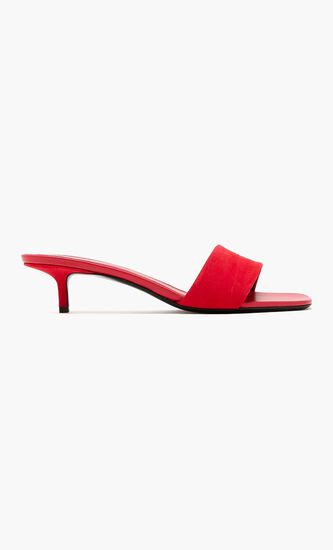 SARAFINA KITTEN HEEL MULES