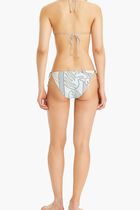 PRINTED STRING BIKINI TOP