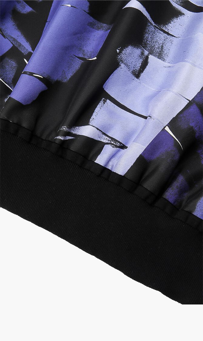 Print Palm Resort Top