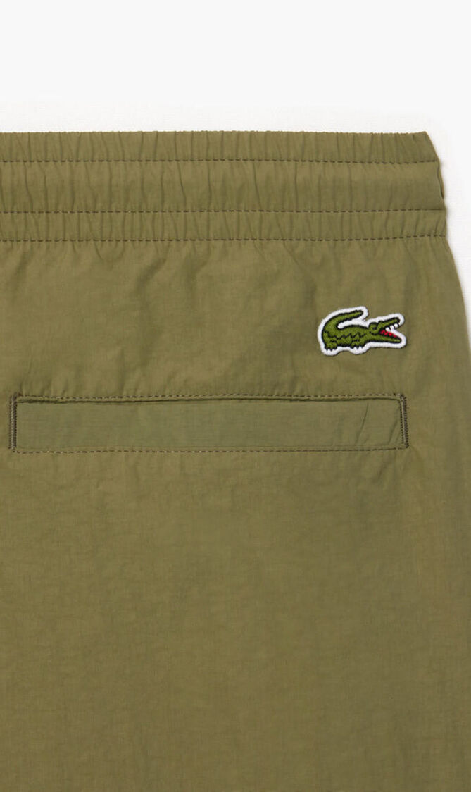 Loose Cut Zipped Pocket Shorts