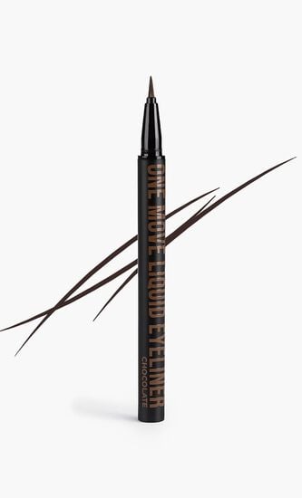 One Move Liquid Eyeliner, 02 Chocolate