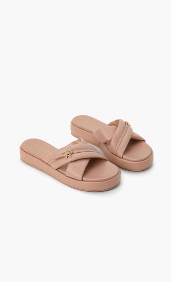 Platform Leather Sandals