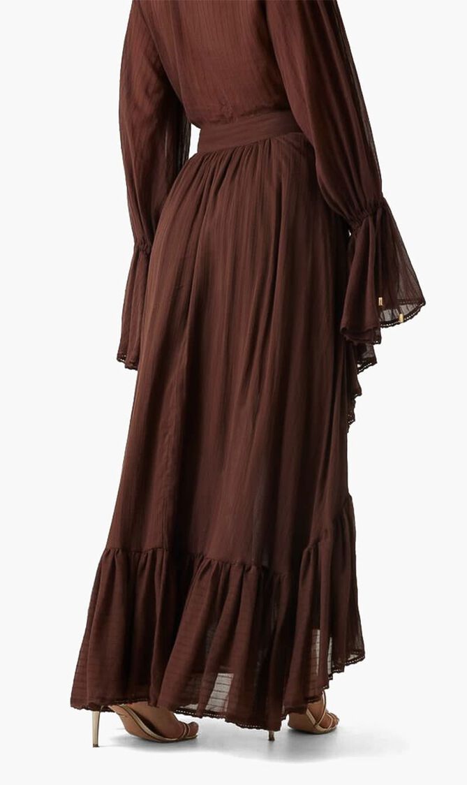 Marciano Flounced Long Skirt