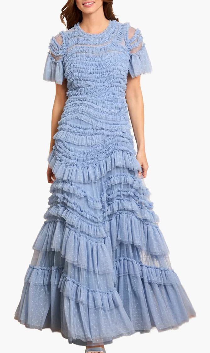 Wild Rose Short Sleeve Gown