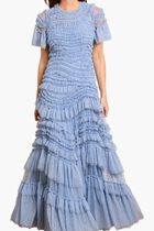 Wild Rose Short Sleeve Gown