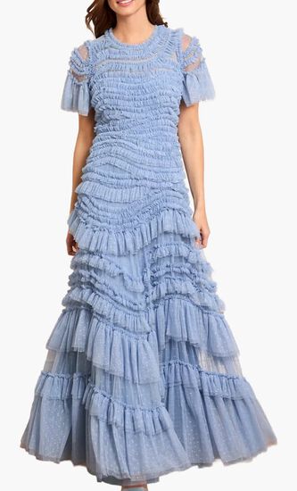 Wild Rose Short Sleeve Gown