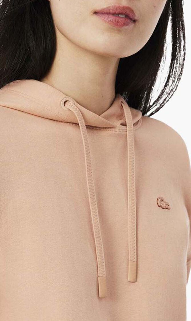 Short Cut Cotton Hoodie