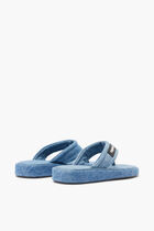 DENIM BRANDED FLIP FLOP