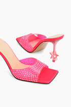 Crystal Embellished Mules