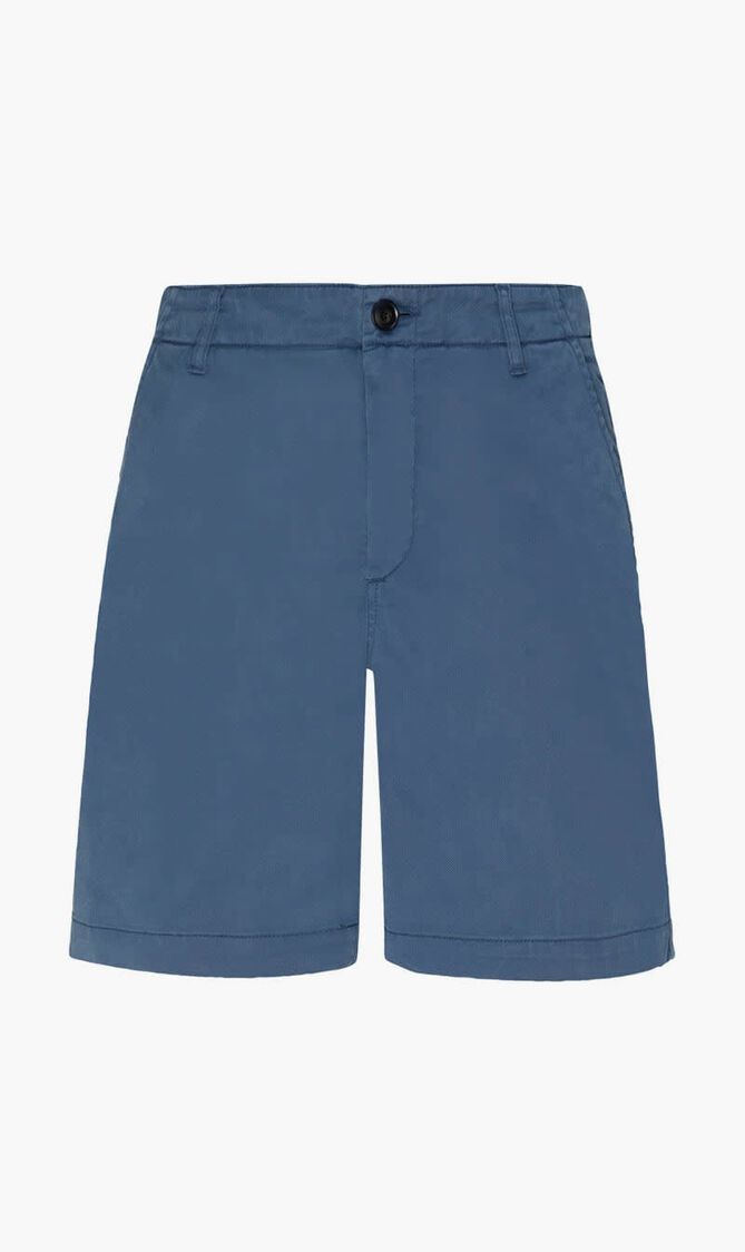 PONCHE CR25 BERMUDA TENCEL GARBARD. BLEU DE MER
