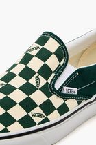 Classic Checkerboard Slip On Sneakers