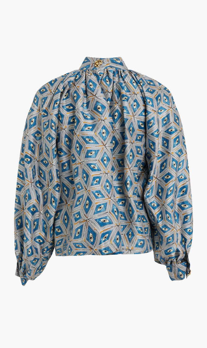 OVERSIZED PUFF SLEEVE SHIRT