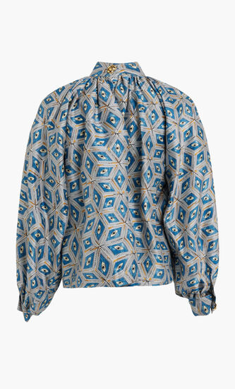 OVERSIZED PUFF SLEEVE SHIRT