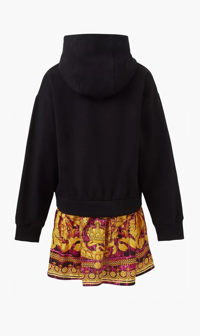 Baroque Print Dress