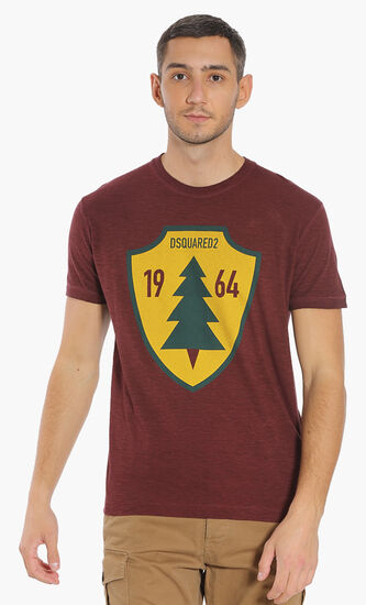 Crew Neck Printed T-Shirt