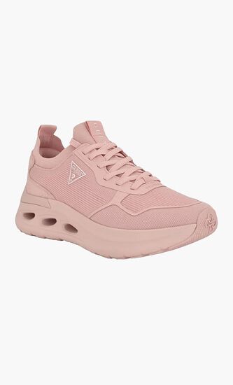 Knit Wedge Sneakers