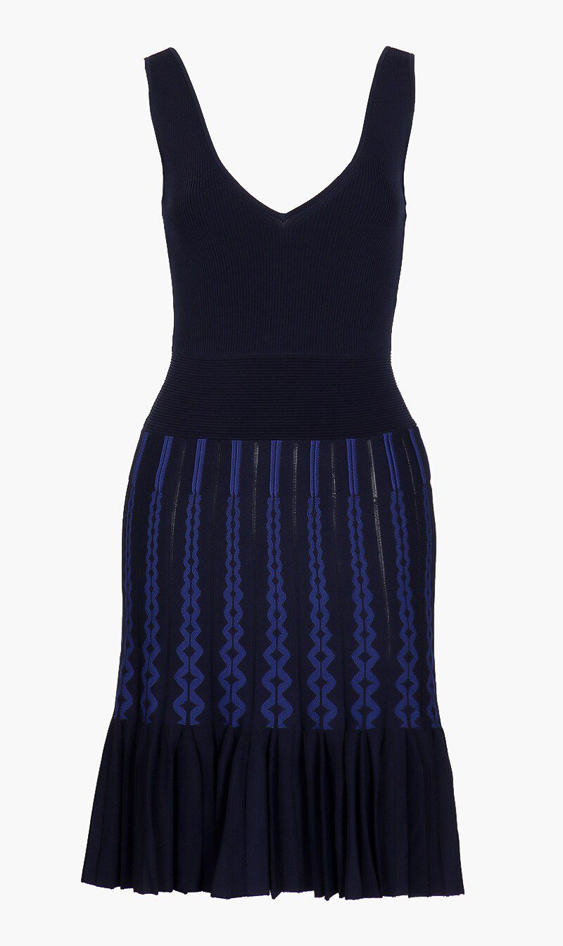 Ted baker knitted flippy skater dress online