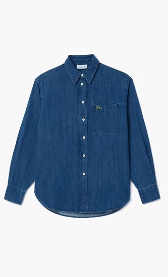 Oversized Denim Shirt