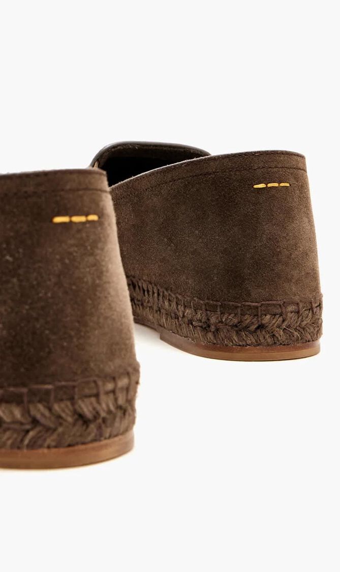James Suede Espadrilles