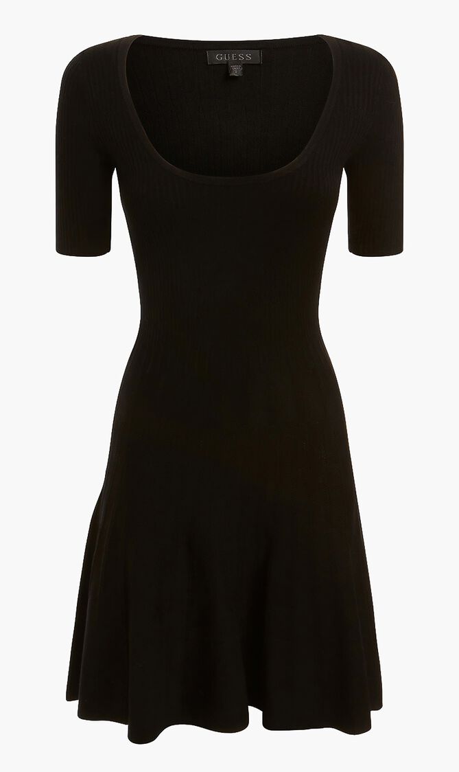 Fit and Flare Sweater Dress