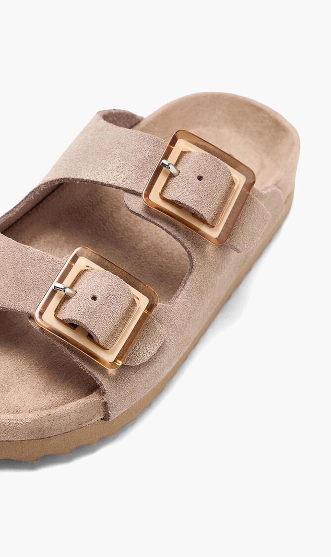 Suede Sandals