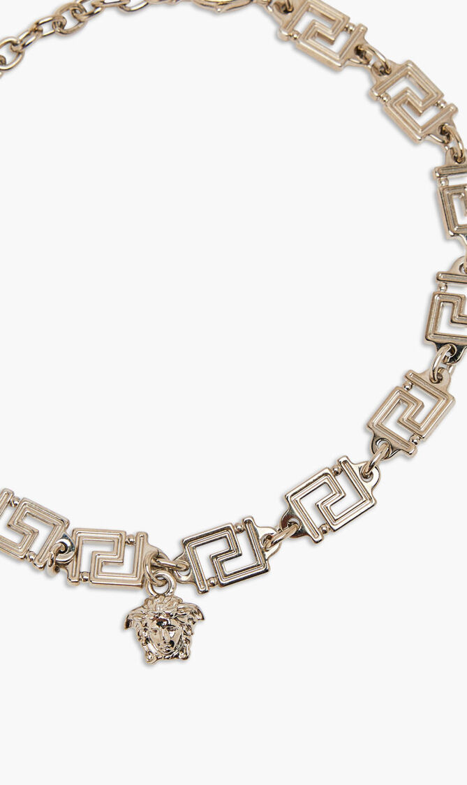 BRACELET CHUNKY LOGO LETTERS SILVER