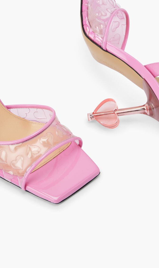 Heart Embellished Sandals