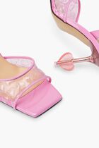 Heart Embellished Sandals