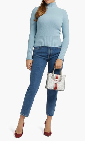 Mom Fit Denim Pants