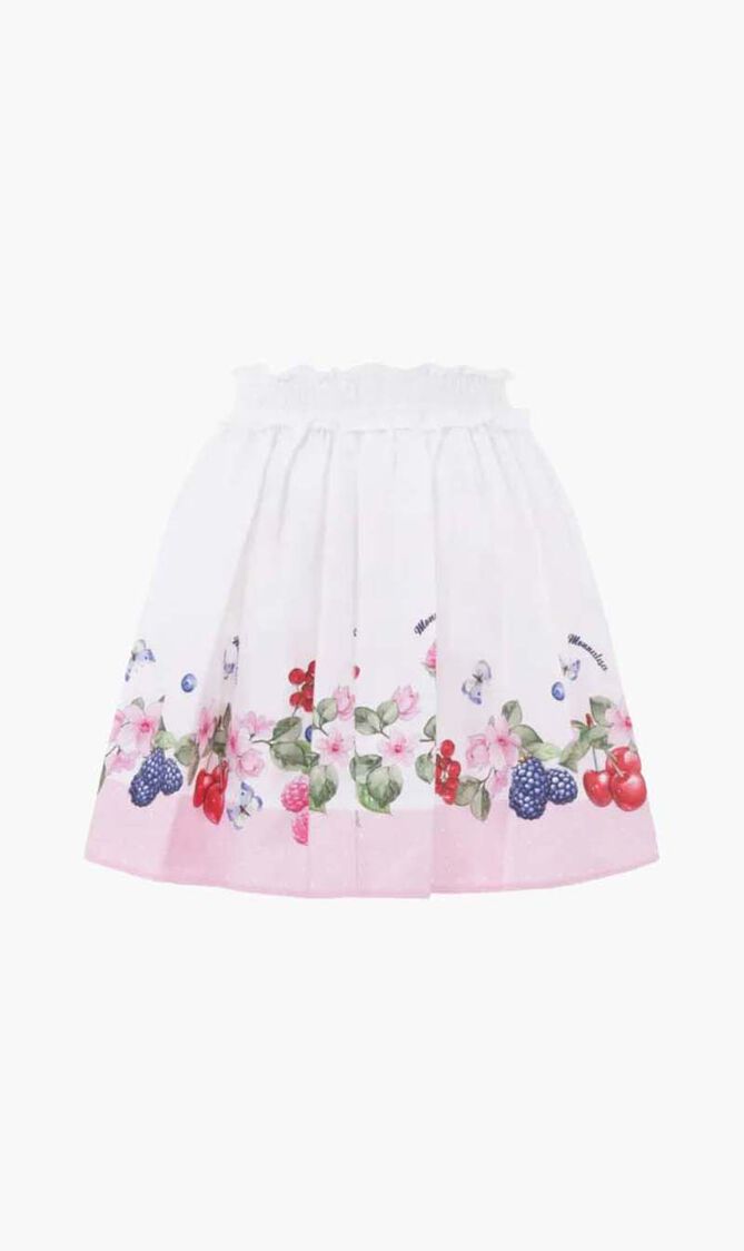 Fruit Print Skirt