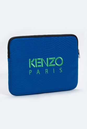 Canvas Embroidered Logo Laptop Case