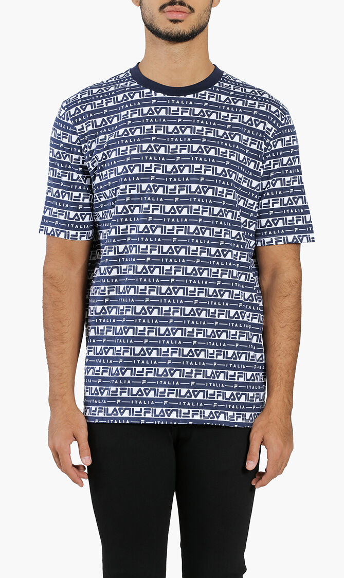 Buy FILA Dida All Over Print T Shirt for SAR 85.00 The Deal Outlet