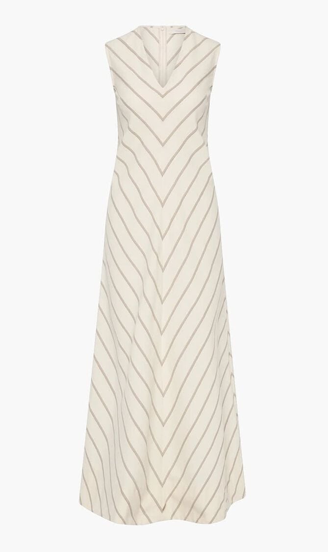 Marteret Stripe Midi Dress