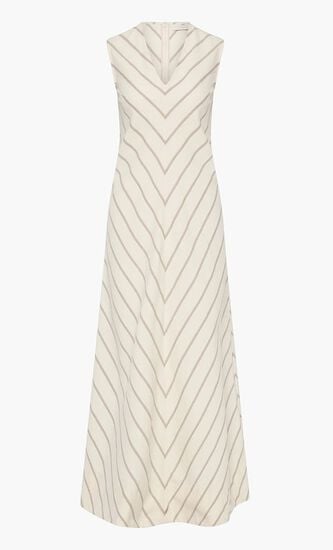 Marteret Stripe Midi Dress