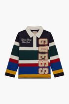 Stripe Rugby Polo Shirt